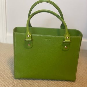 Kate Spade handbag in beautiful green leather!